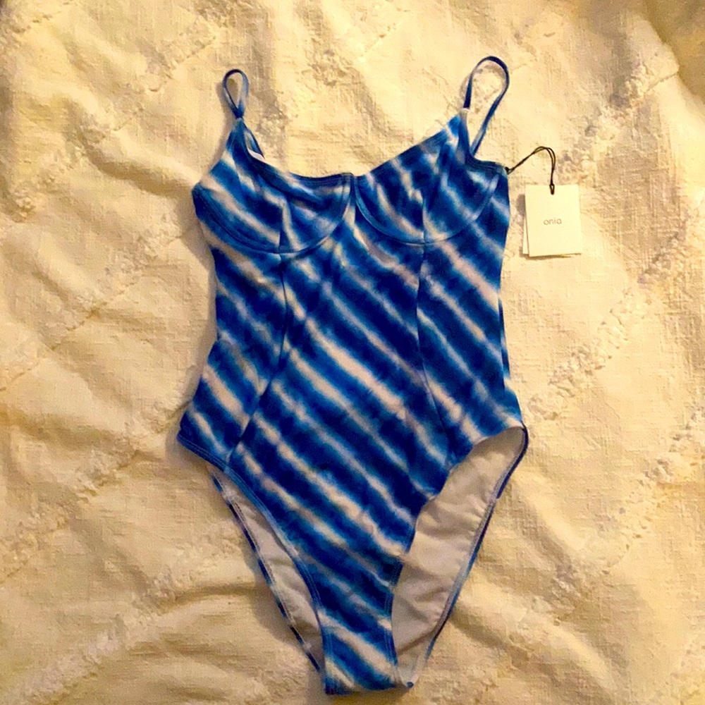 Onia  Isabella underwire high leg one piece